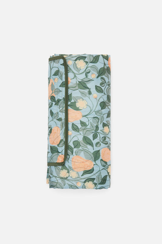 Princess Highway - Pear Picnic Mat - sage