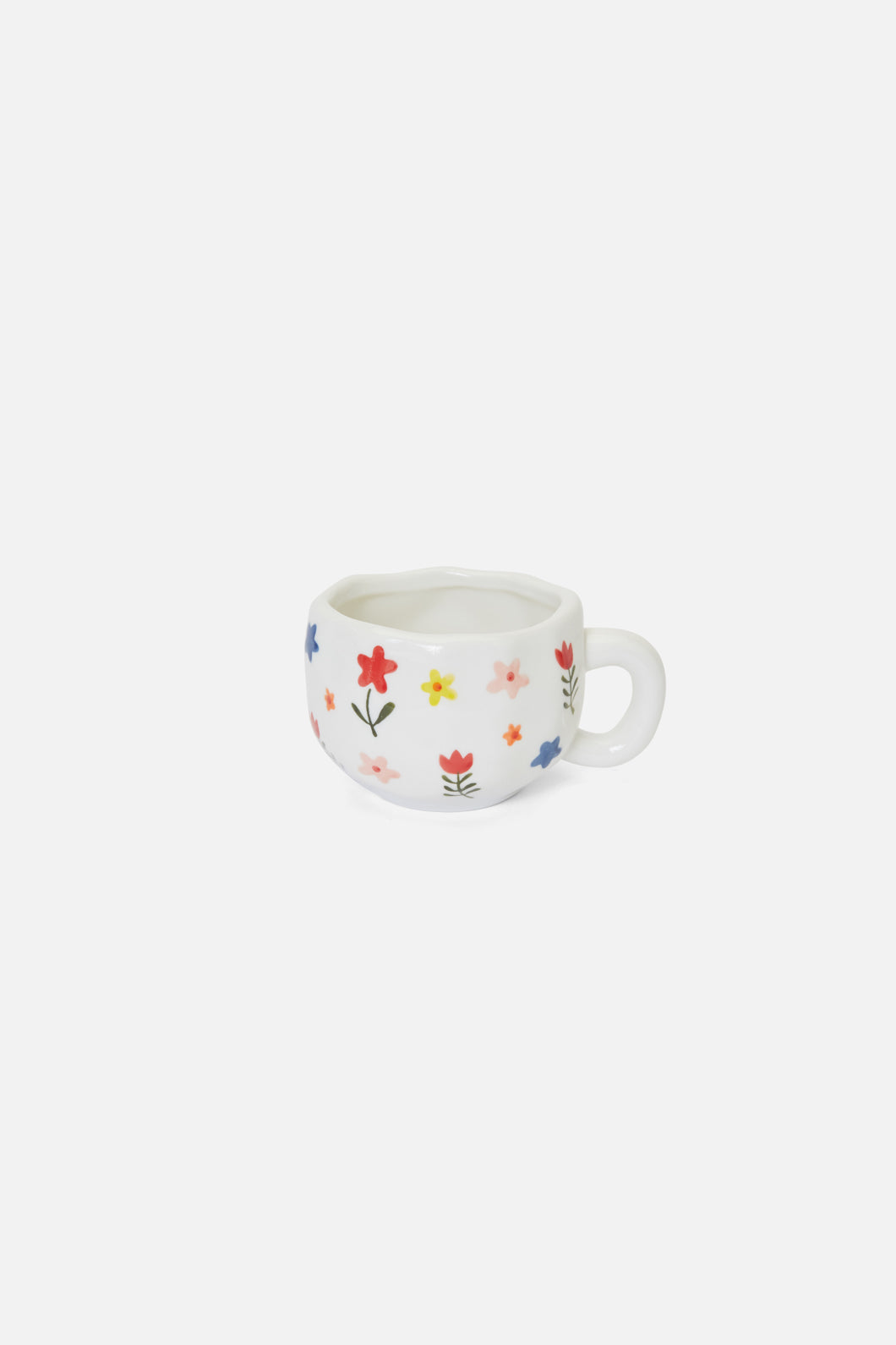 Princess Highway - Flower Cup & Saucer - cream