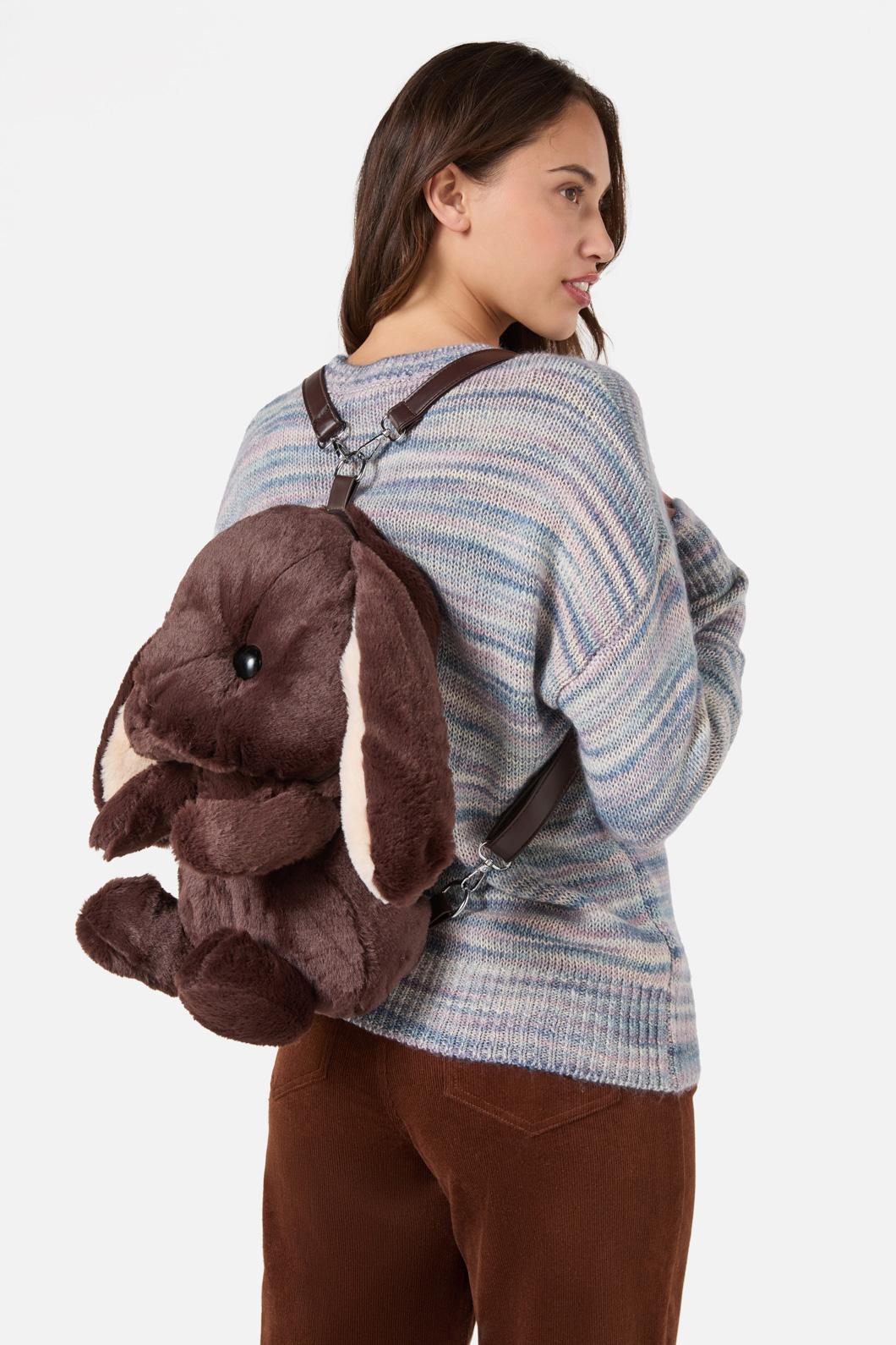 Princess Highway - Bunny Backpack - chocolate