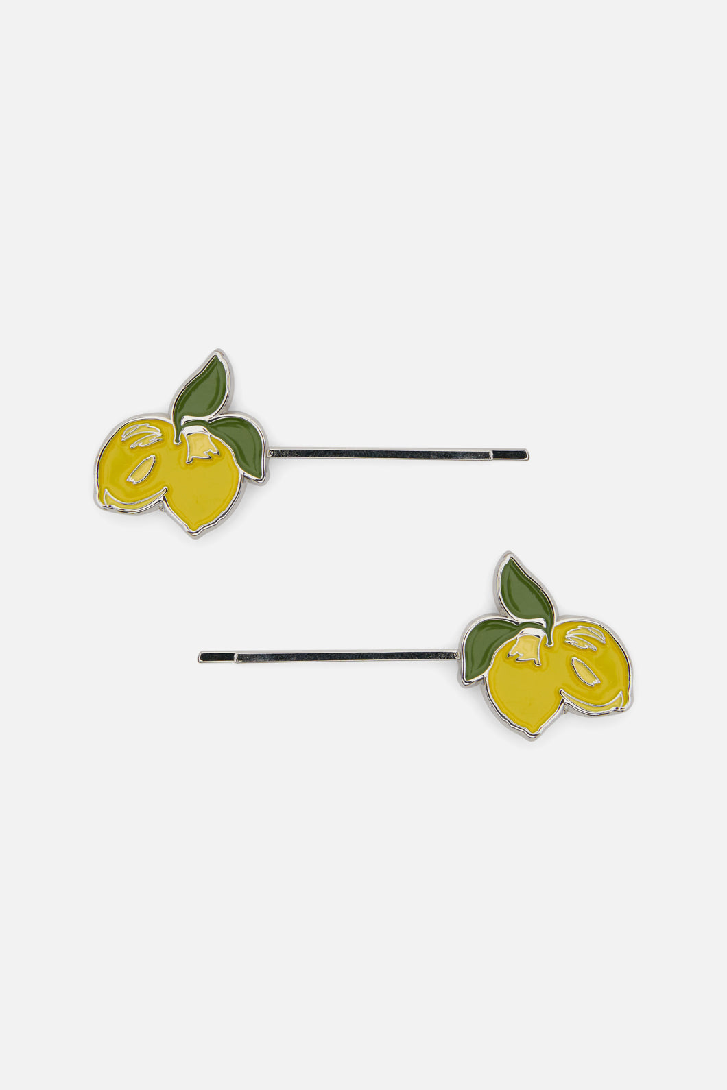 Princess Highway - Lemon Hair Clips - lemon