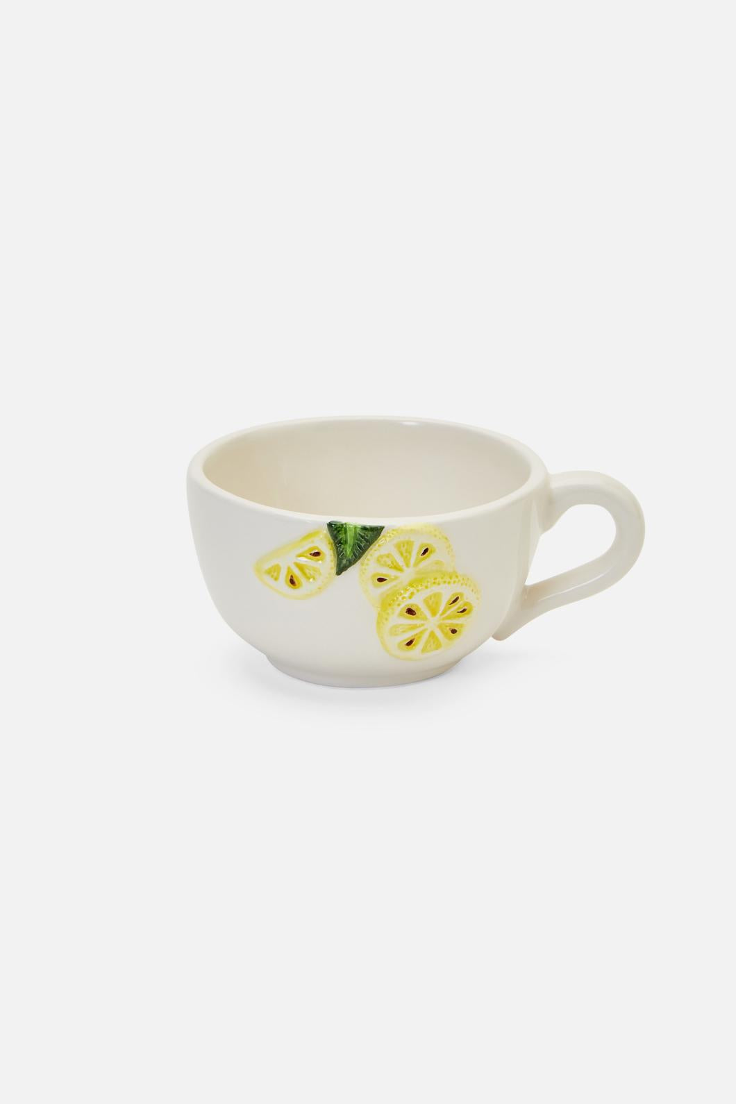 Princess Highway - Lemon Teapot - white