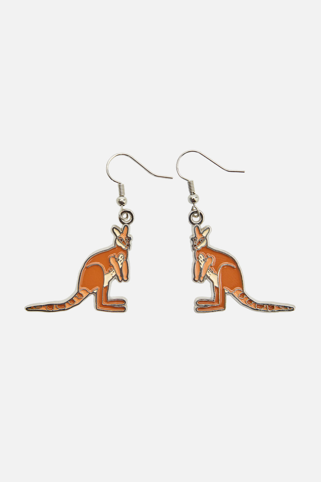 Princess Highway - Rock Wallaby Earrings - tan
