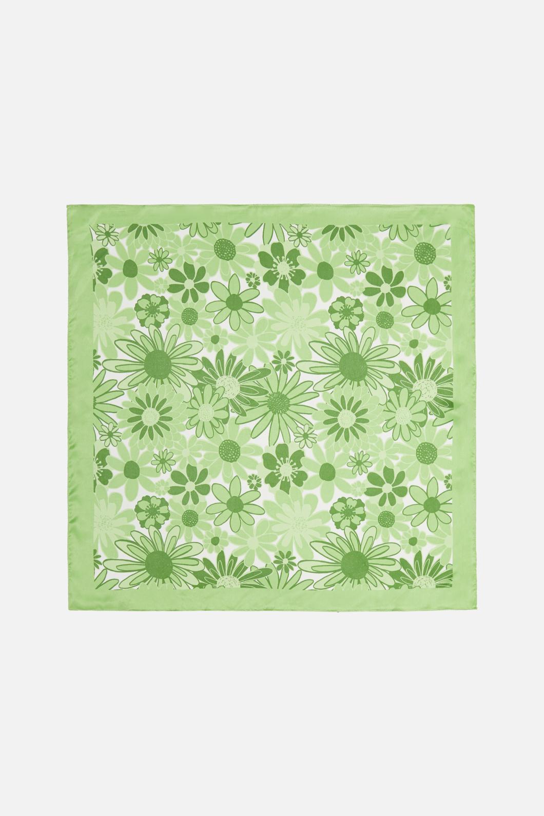 Princess Highway - Justine Satin Scarf - green