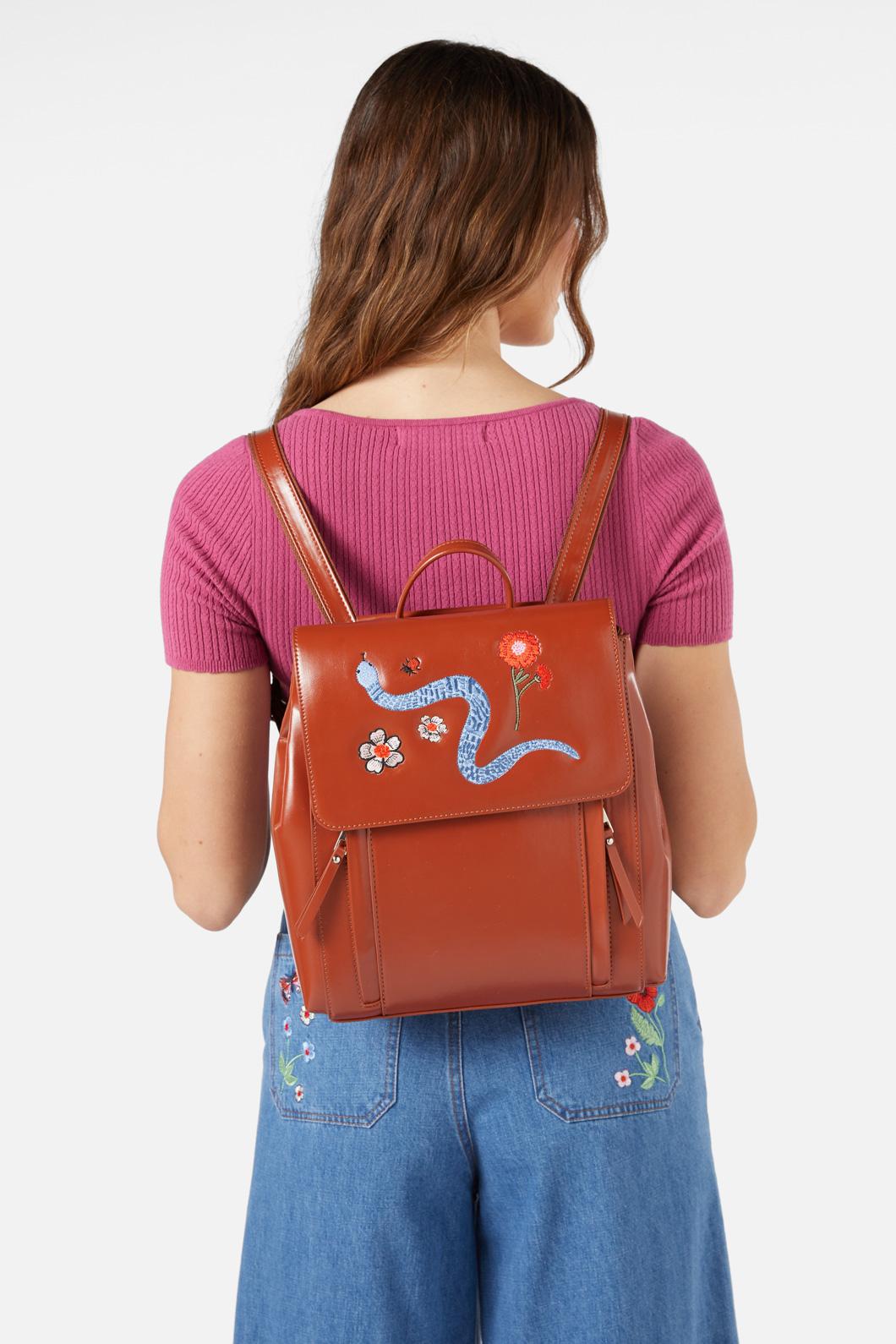 Princess Highway - Luna Snake Backpack - tan