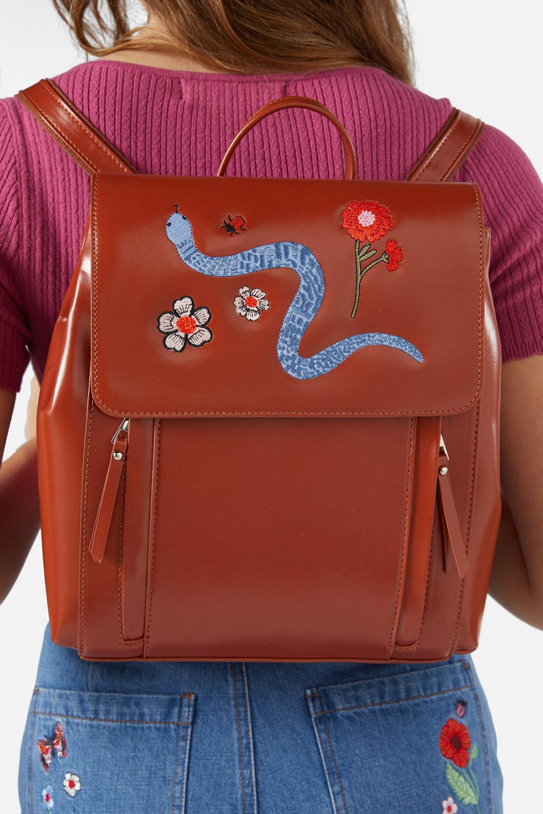 Princess Highway - Luna Snake Backpack - tan