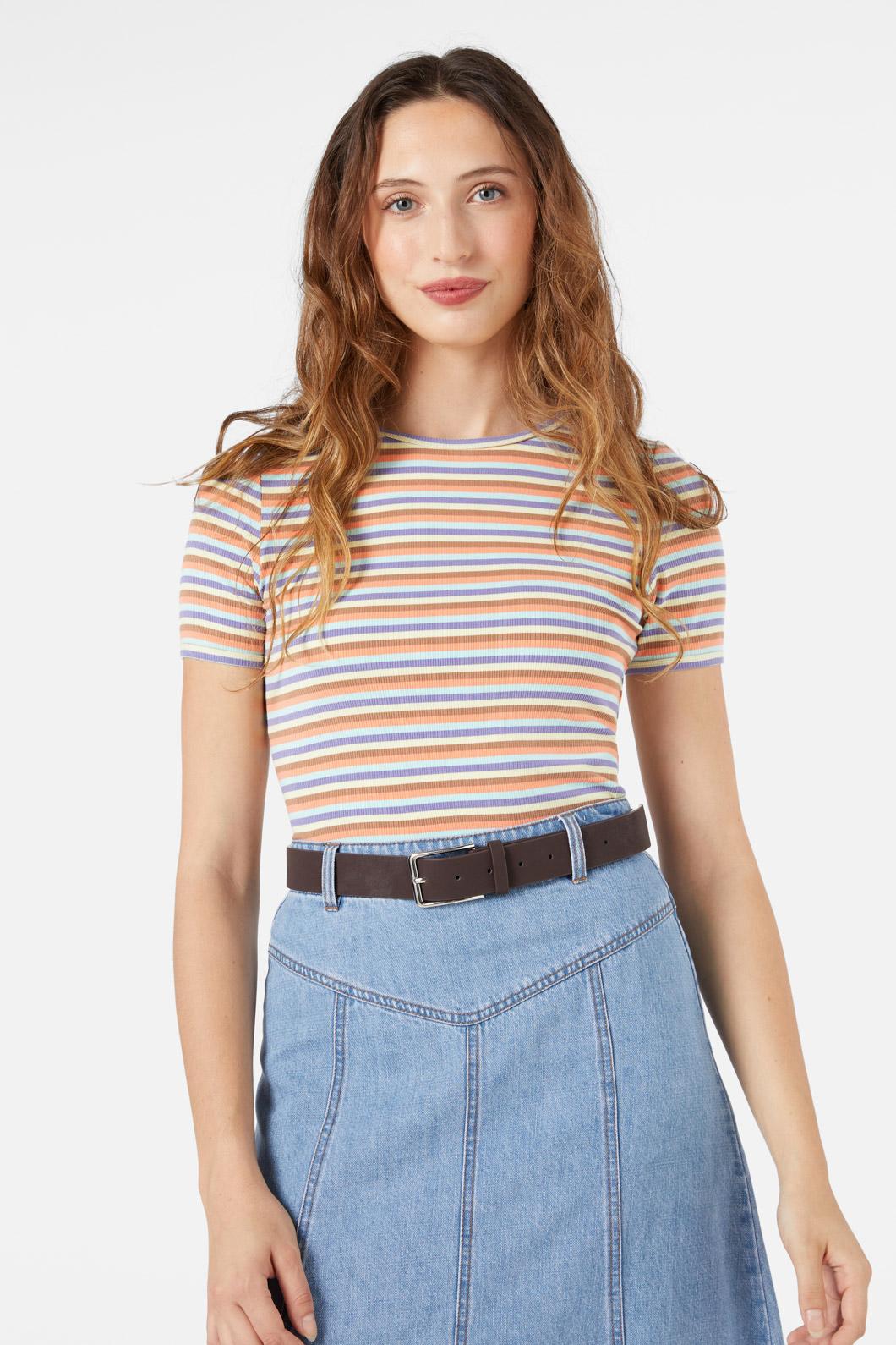 Princess Highway - Coffee Faux Nubuck Belt - coffee