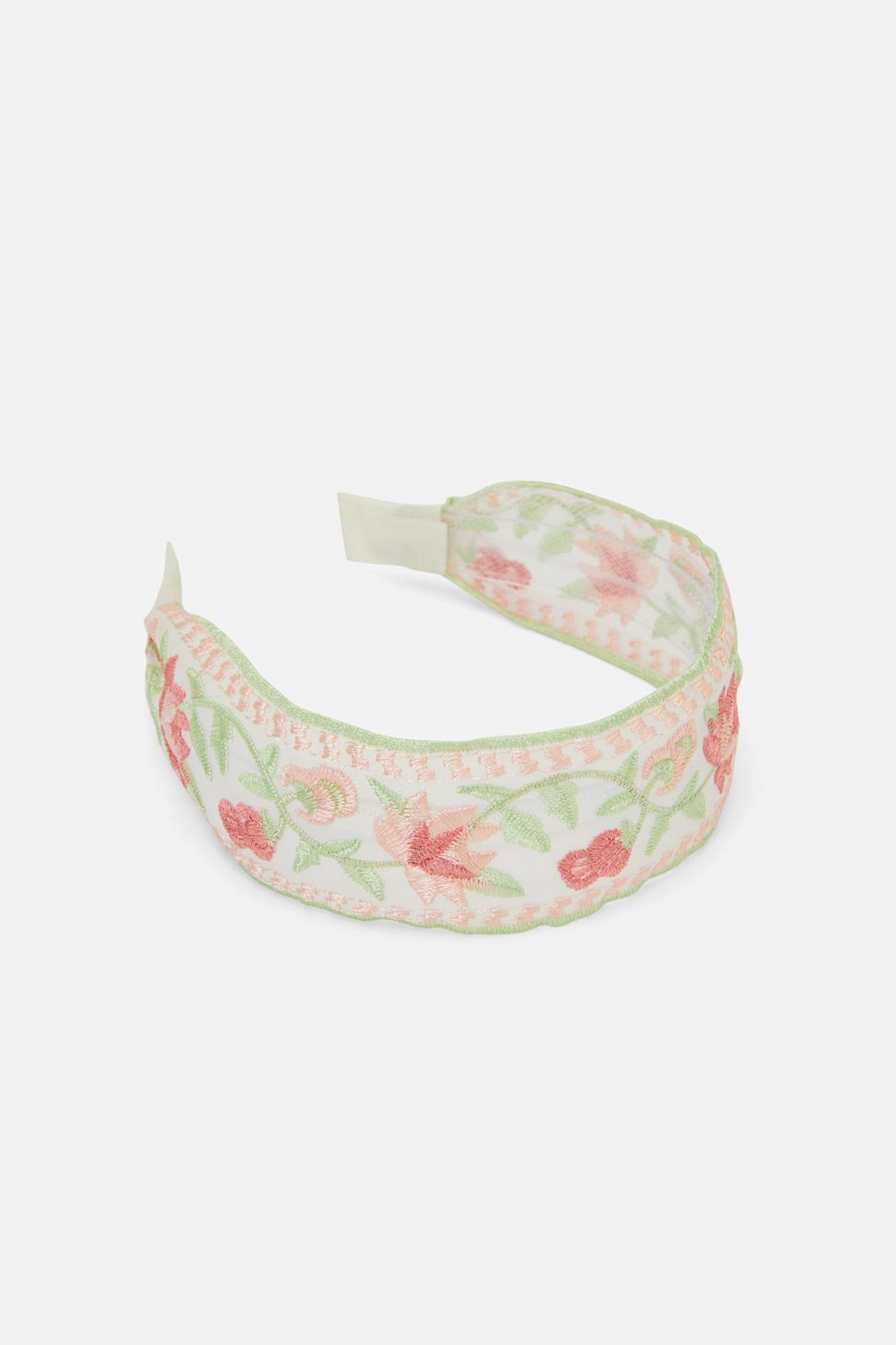 Princess Highway - Embroidered Headband - pink
