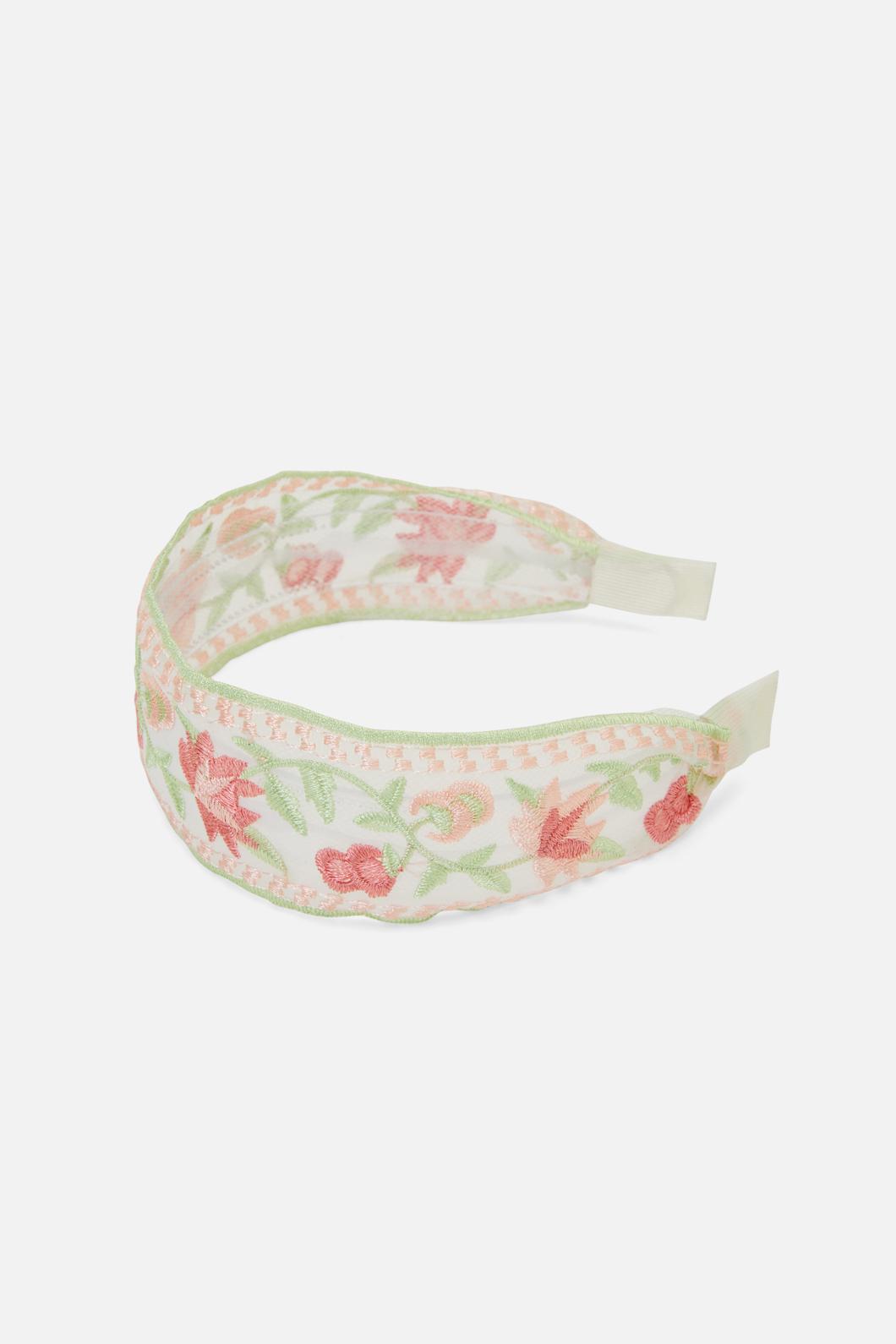 Princess Highway - Embroidered Headband - pink
