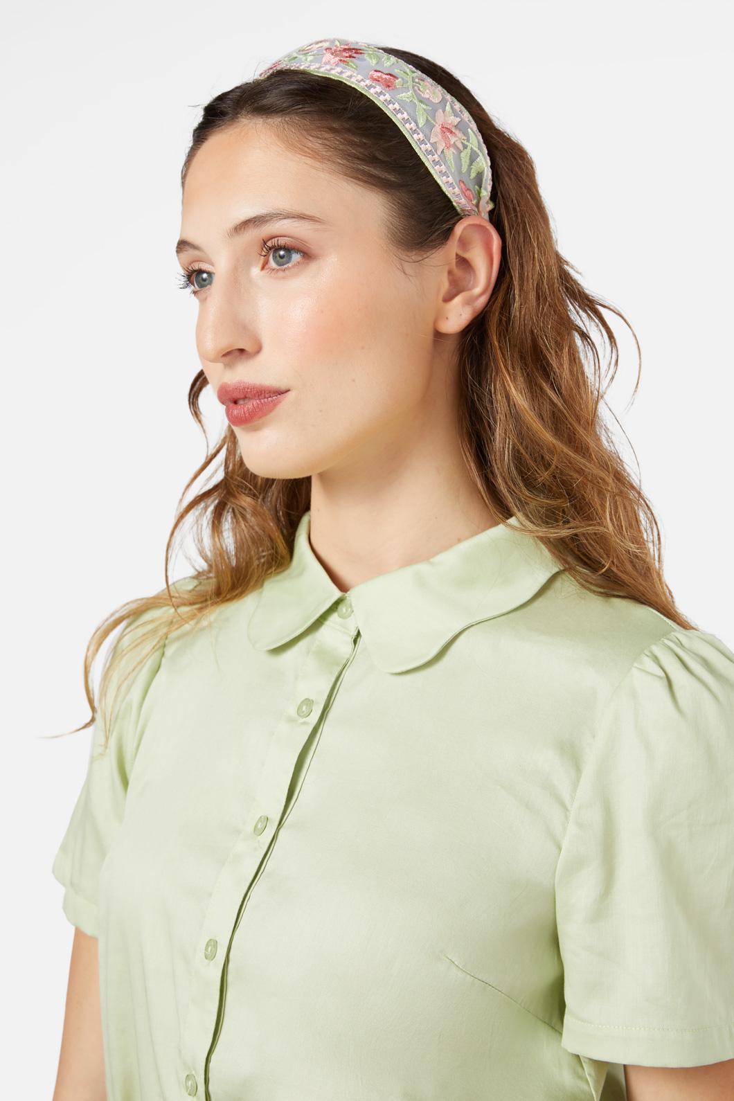 Princess Highway - Embroidered Headband - pink