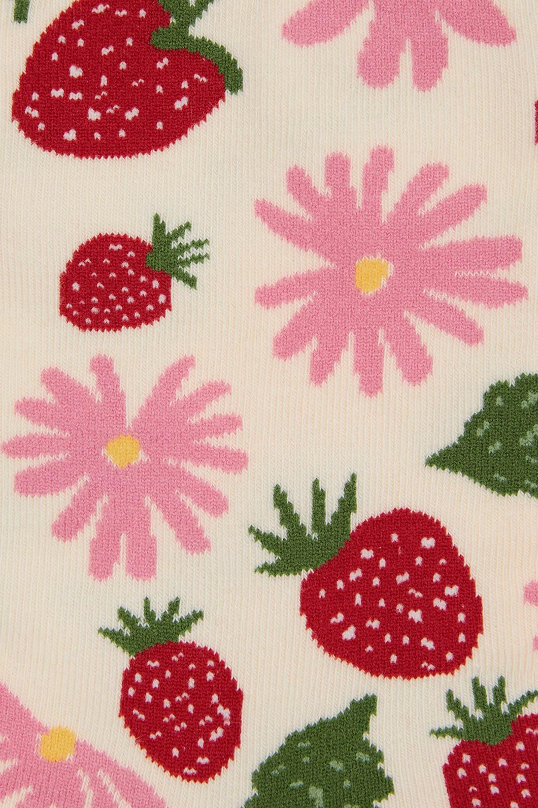 Princess Highway - Cream La Fraise Socks - cream