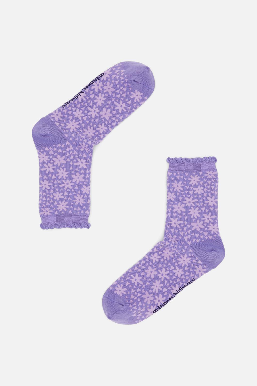 Princess Highway - Purple Valentina Socks - purple