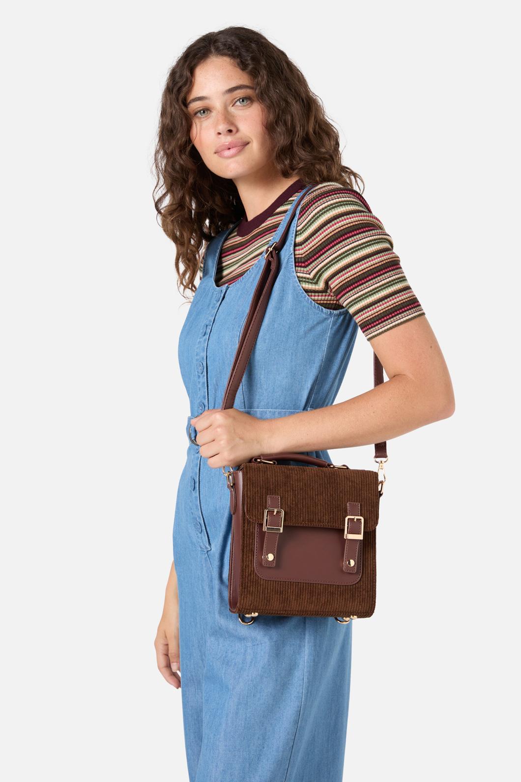 Princess Highway - Satchel 2 Way Bag - chocolate