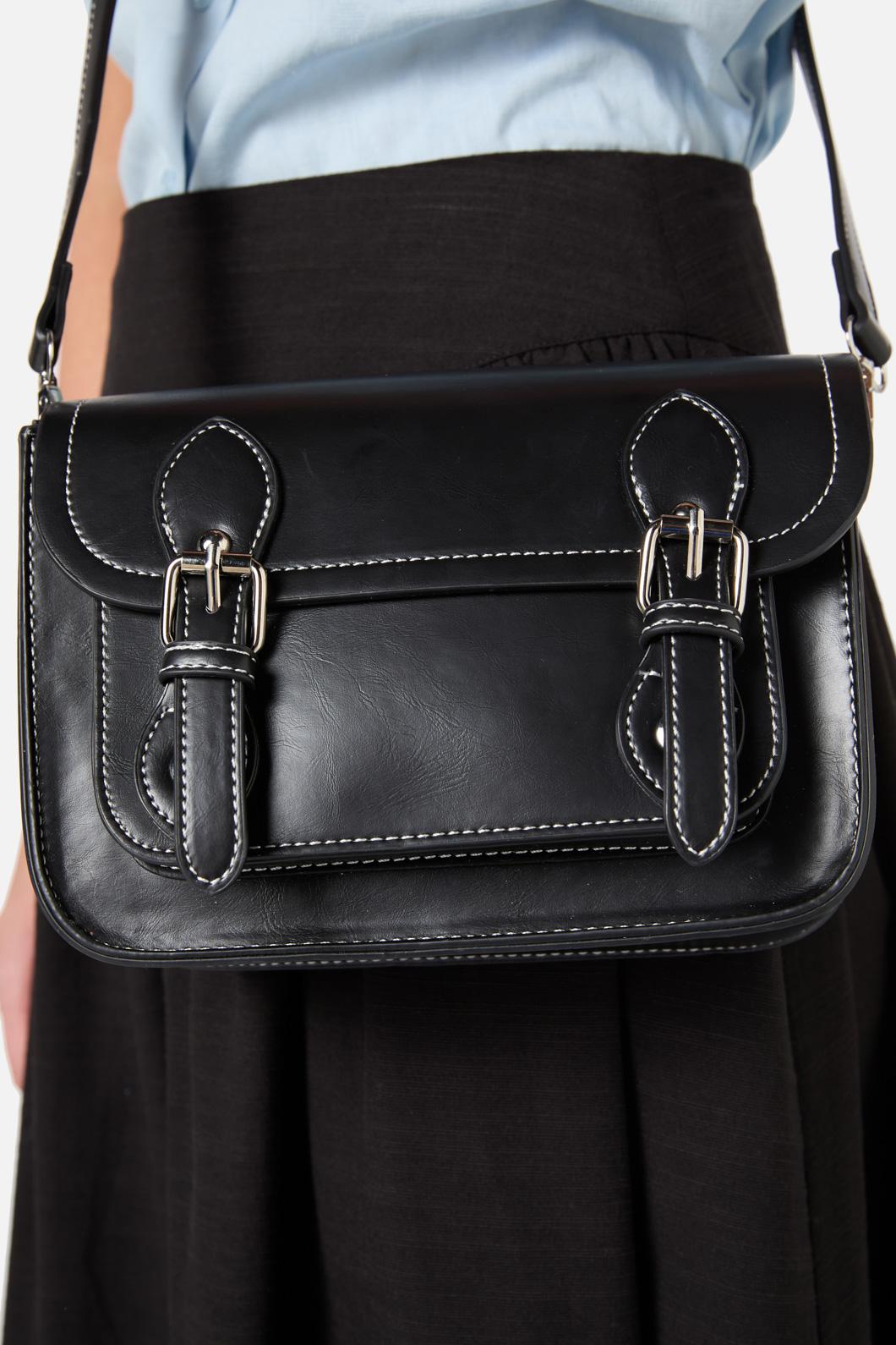 Princess Highway - Black Satchel Bag - black