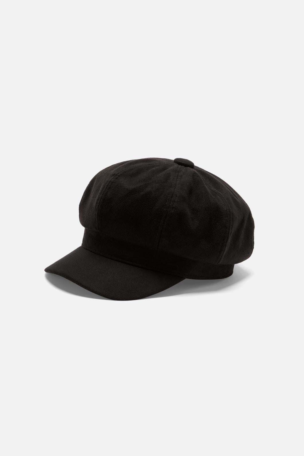 Princess Highway - Black Baker Boy Hat - black