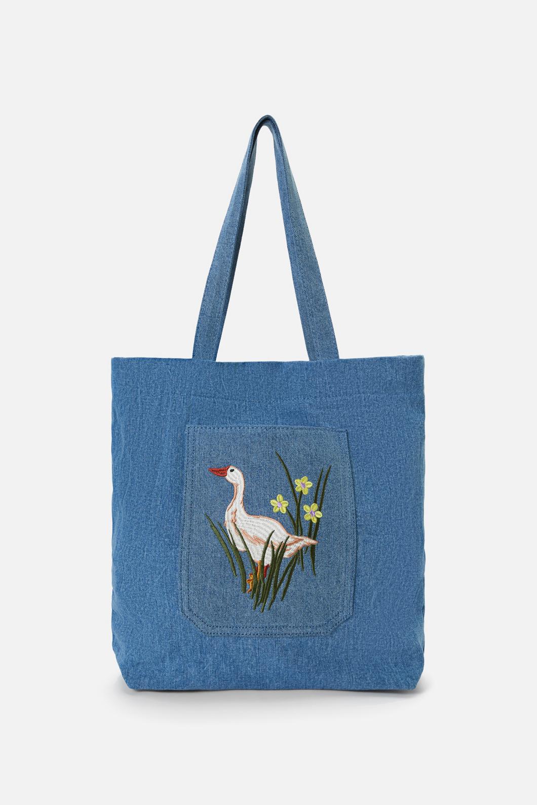 Princess Highway - Lucy Goosey Denim Tote - indigo