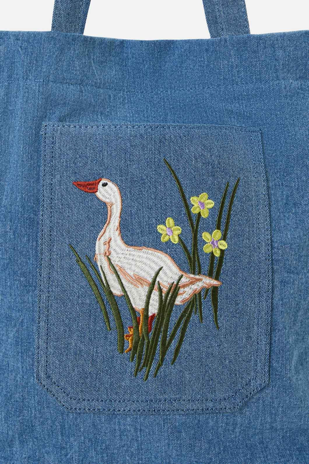 Princess Highway - Lucy Goosey Denim Tote - indigo