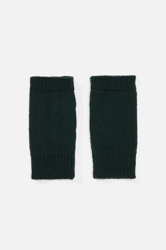 Princess Highway - Dark Teal Fingerless Gloves - dark-teal