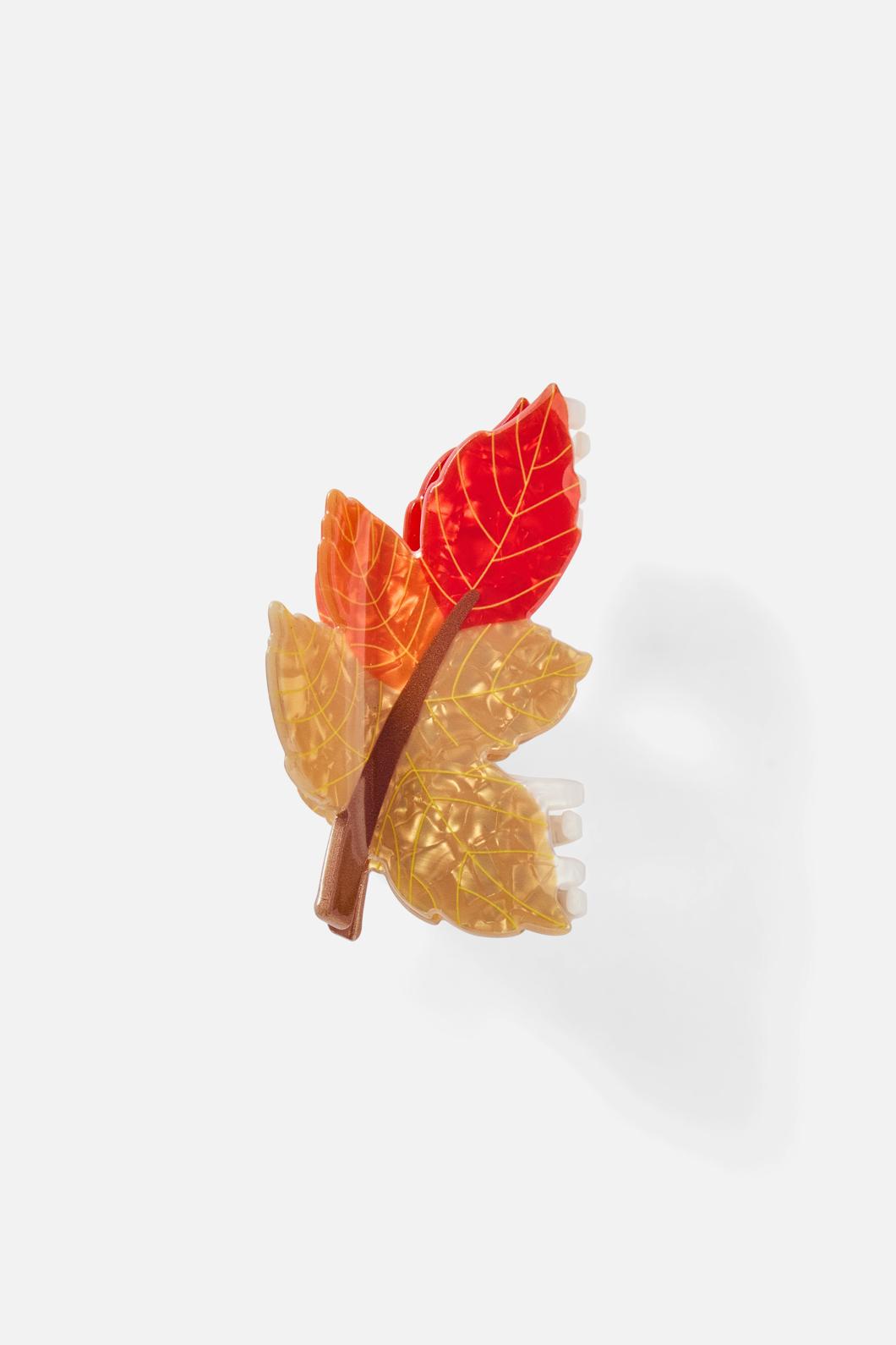 Princess Highway - Autumn Leaf Claw Clip - rust