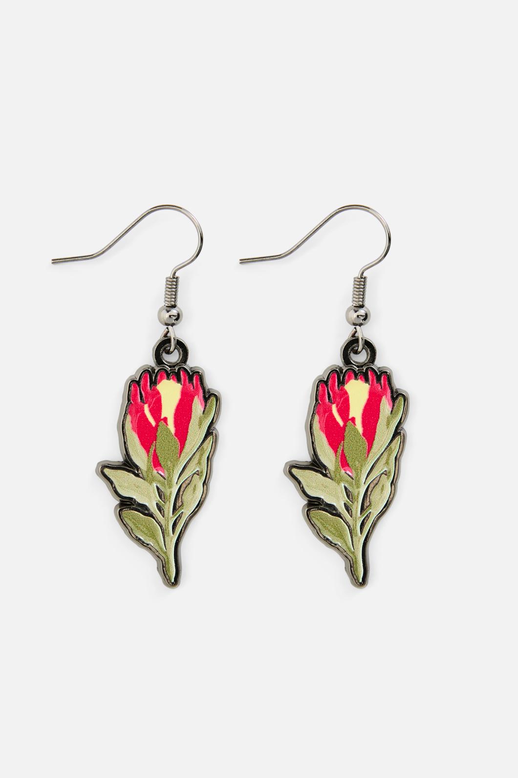 Princess Highway - Protea Earrings - multi