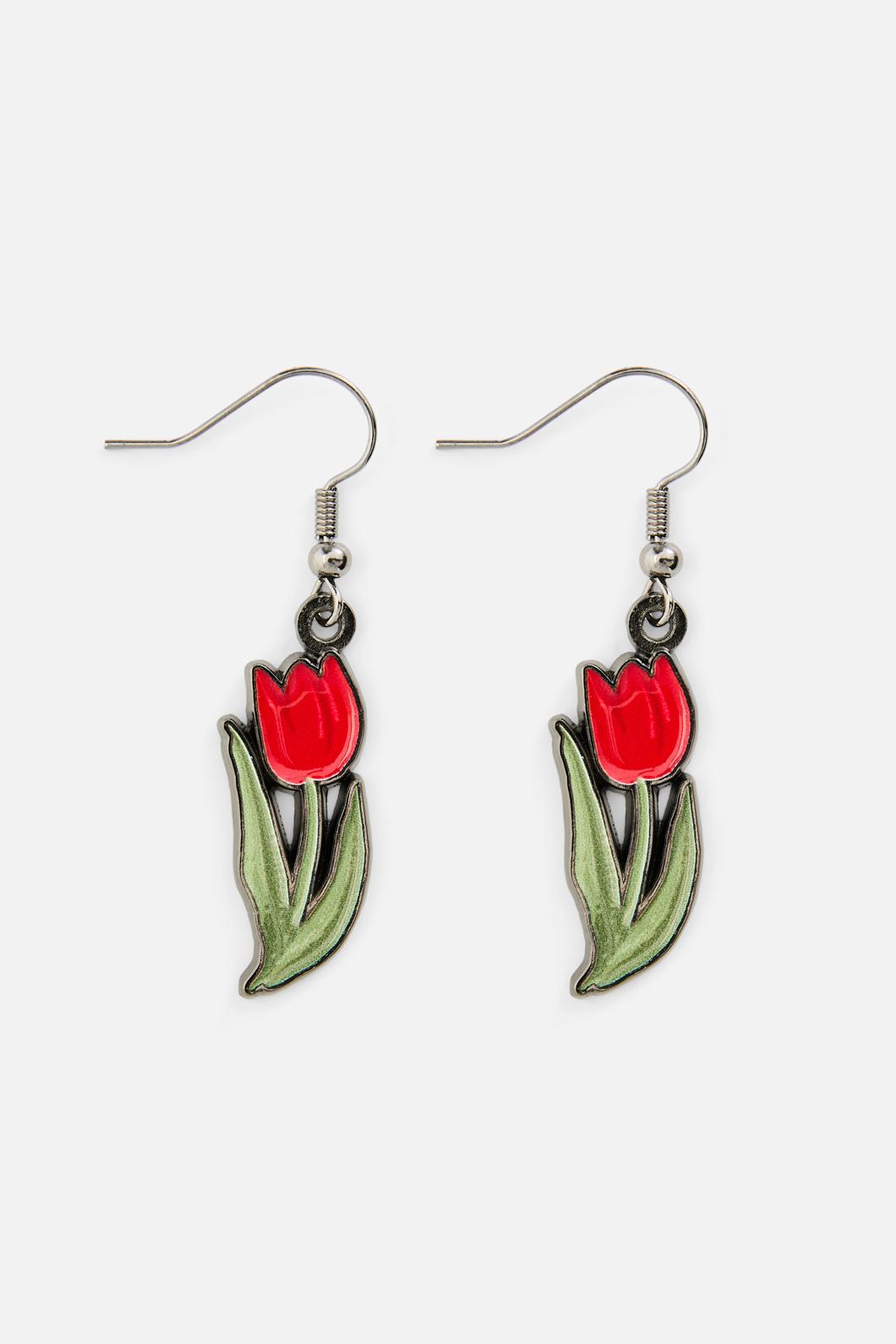 Princess Highway - Tulip Love Earrings - pink