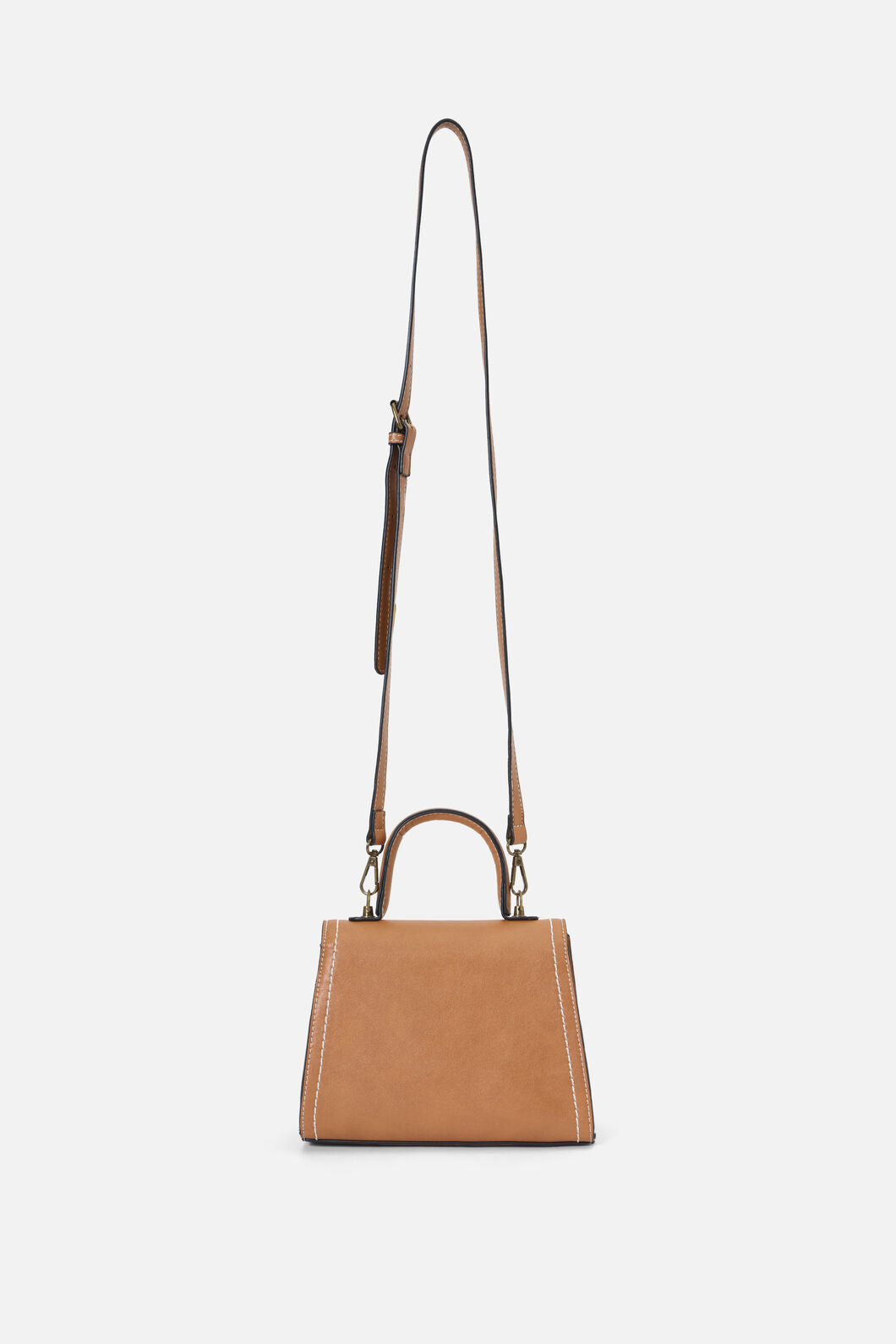 Princess Highway - Tan Buckle Handbag - tan