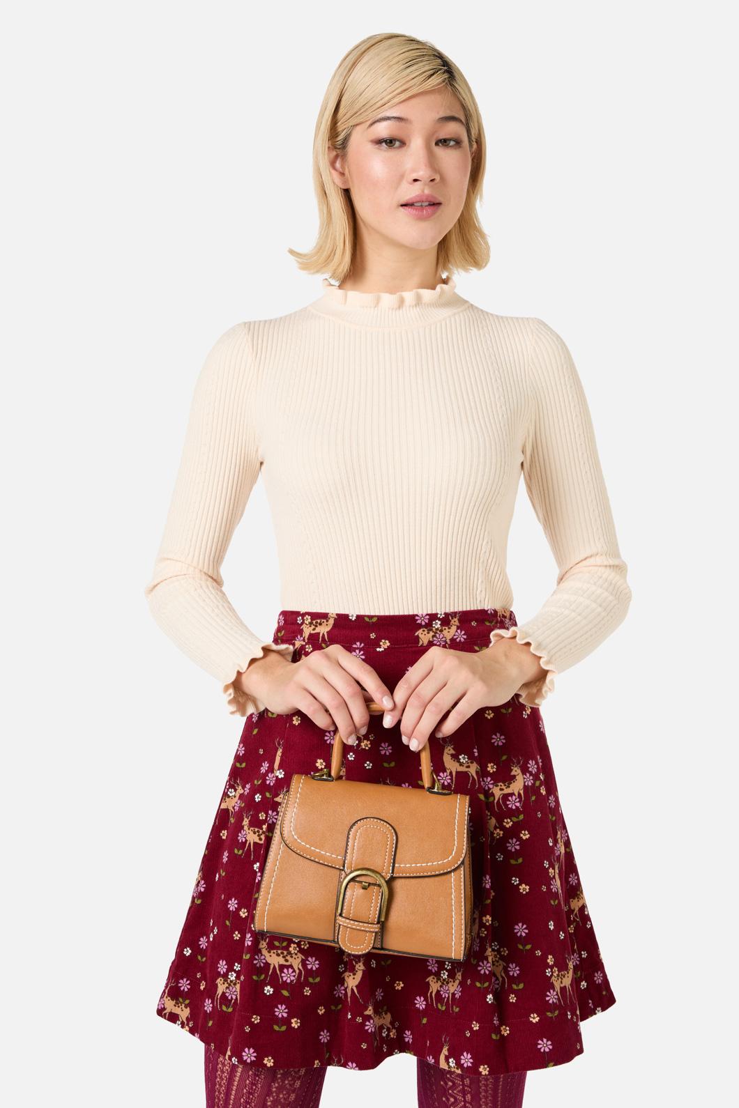 Princess Highway - Tan Buckle Handbag - tan