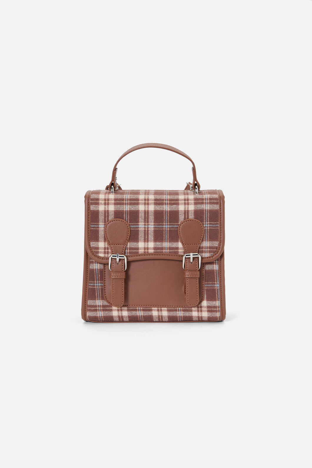Princess Highway - Check 2 Way Backpack - chocolate