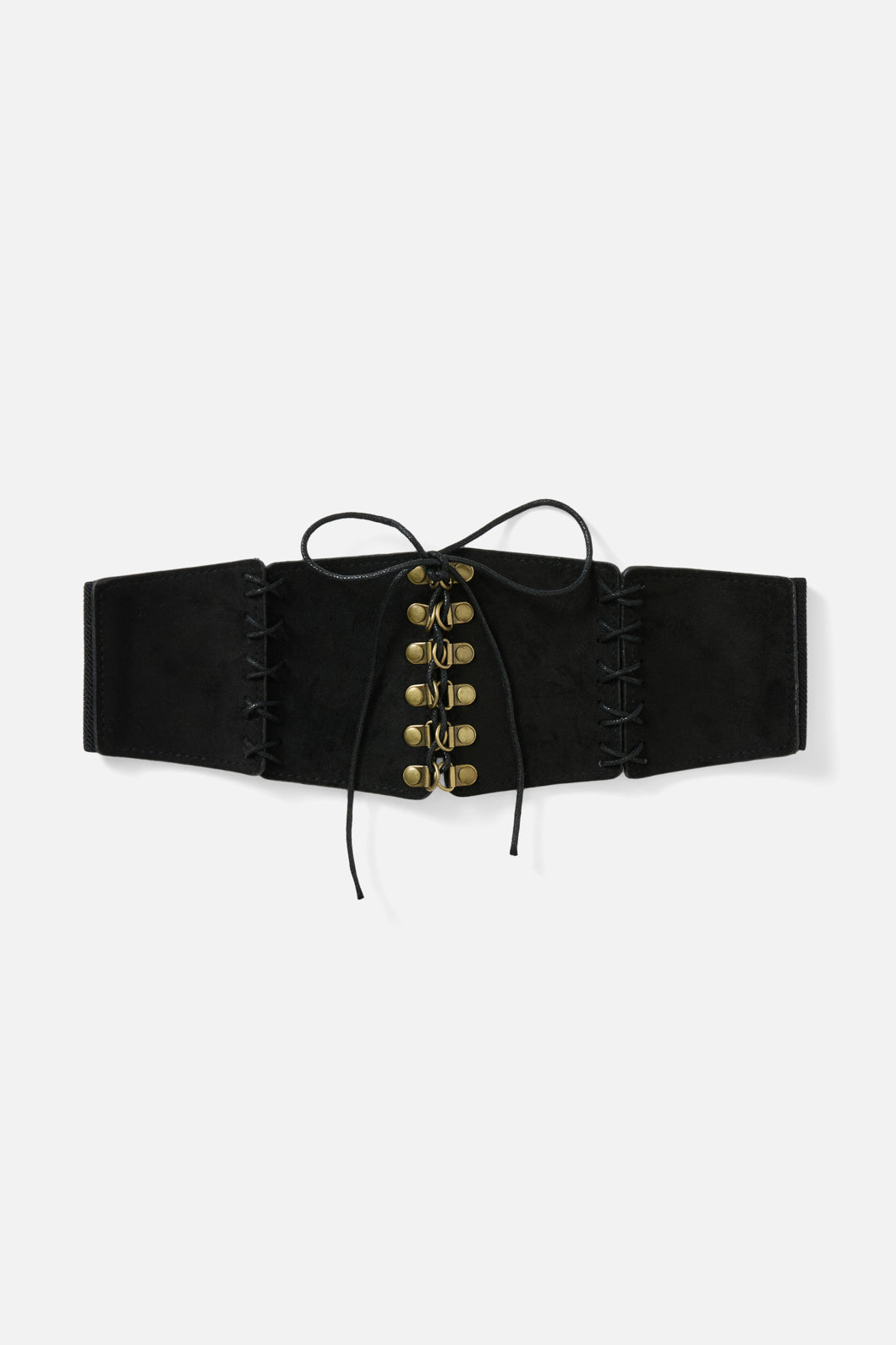 Princess Highway - Faux Suede Waist Belt - black