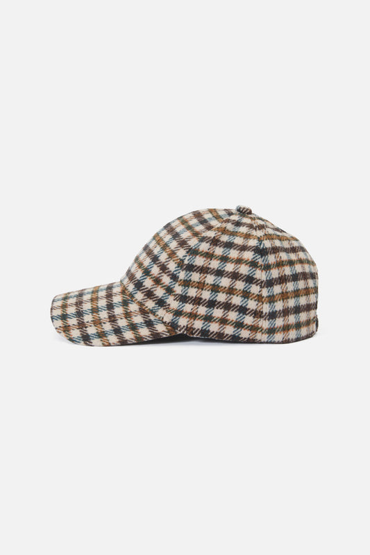 Princess Highway - Check Cap - chocolate