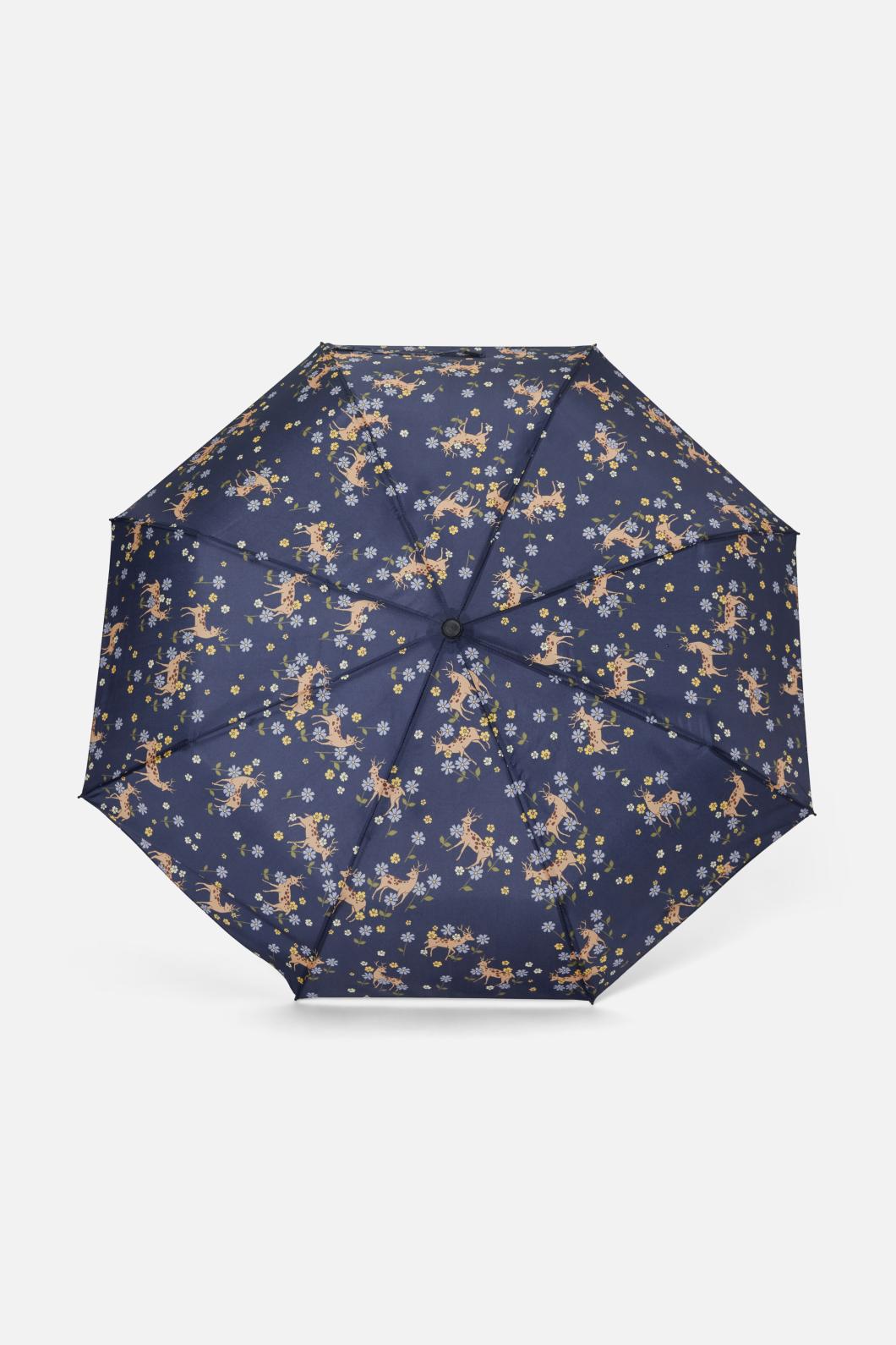 Princess Highway - Meadow Deer Umbrella - navy