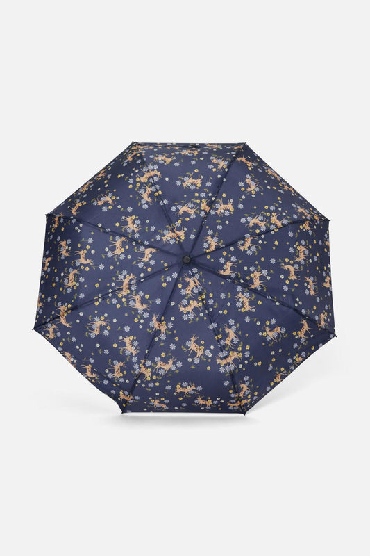 Princess Highway - Meadow Deer Umbrella - navy
