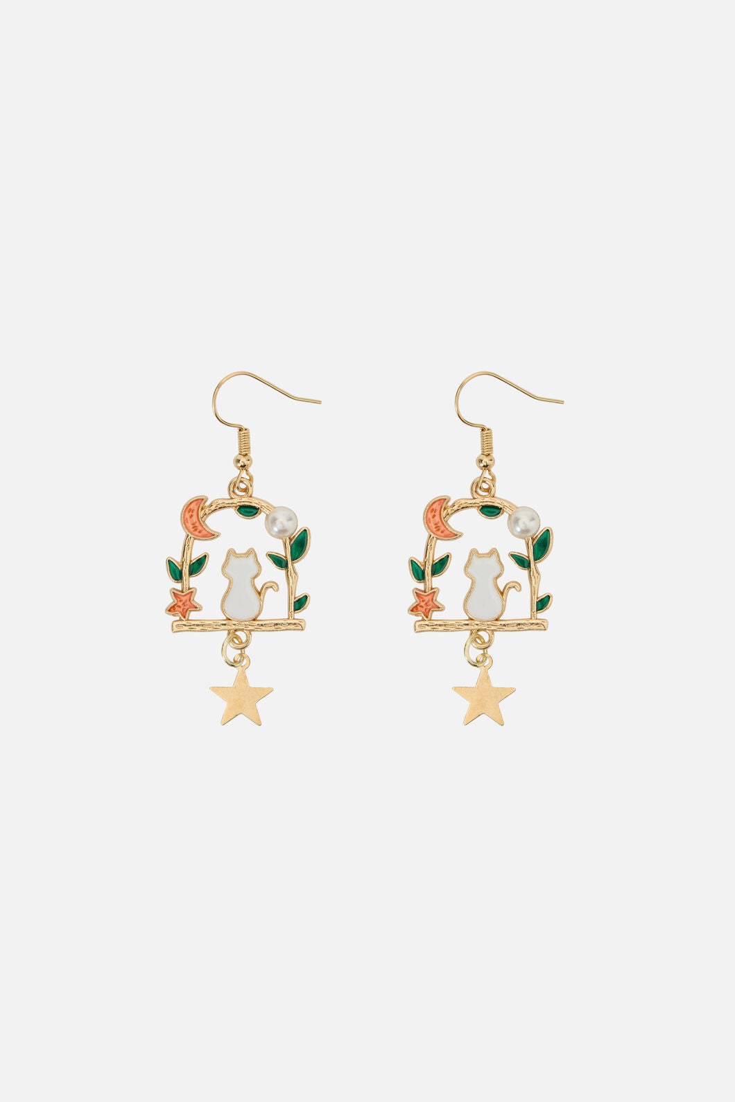 Princess Highway - Cute Cat Earrings - multi