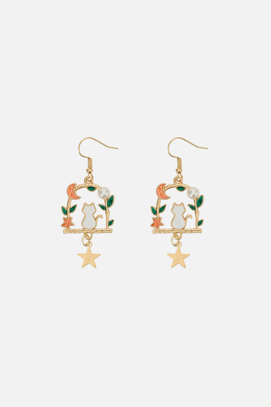 Princess Highway - Cute Cat Earrings - multi