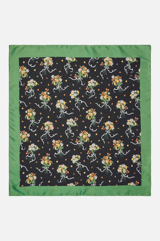 Princess Highway - Bows Satin Scarf - navy