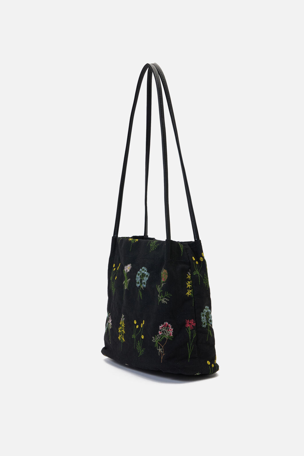 Princess Highway - Floral Embroidered Bag - indigo
