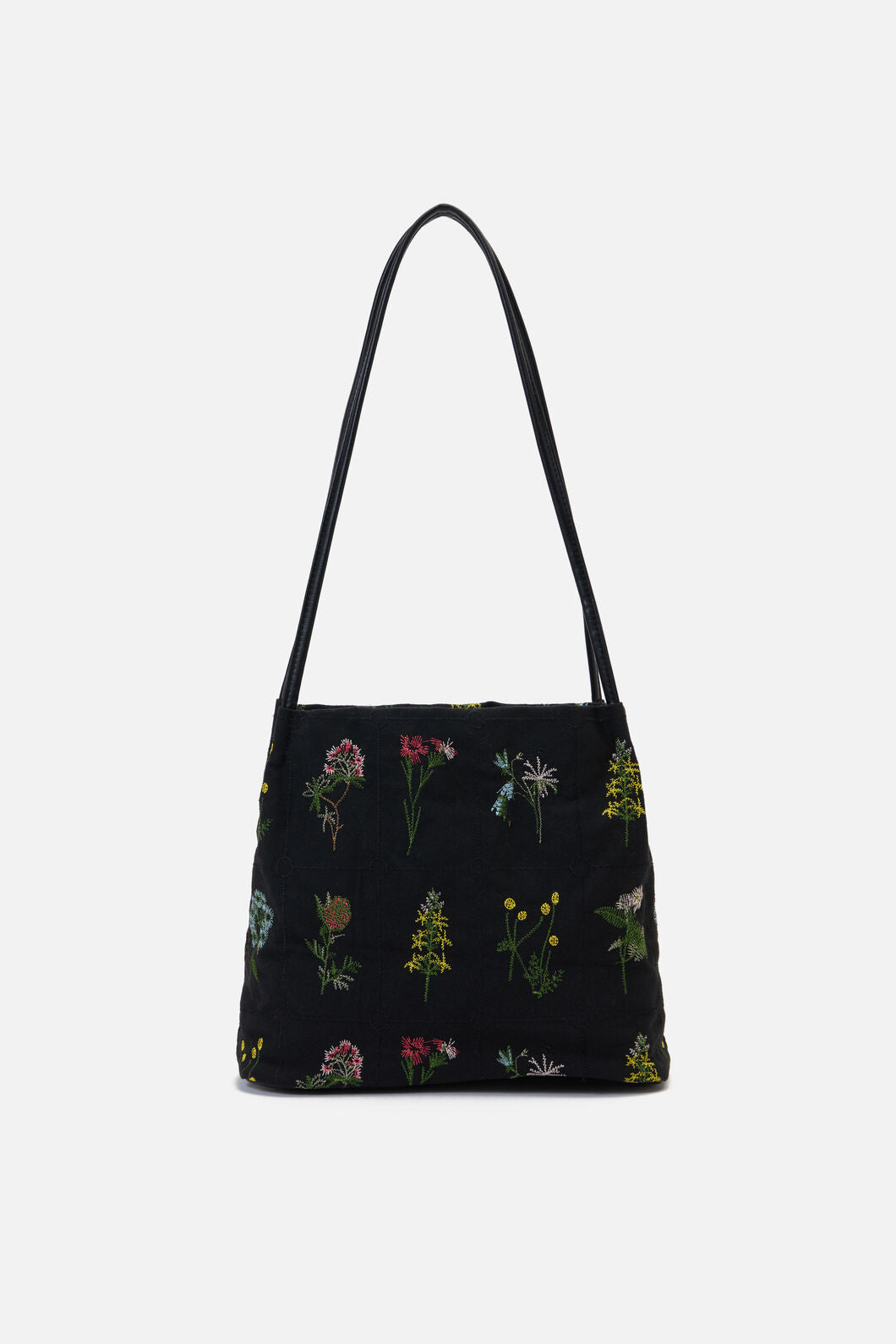 Princess Highway - Floral Embroidered Bag - indigo