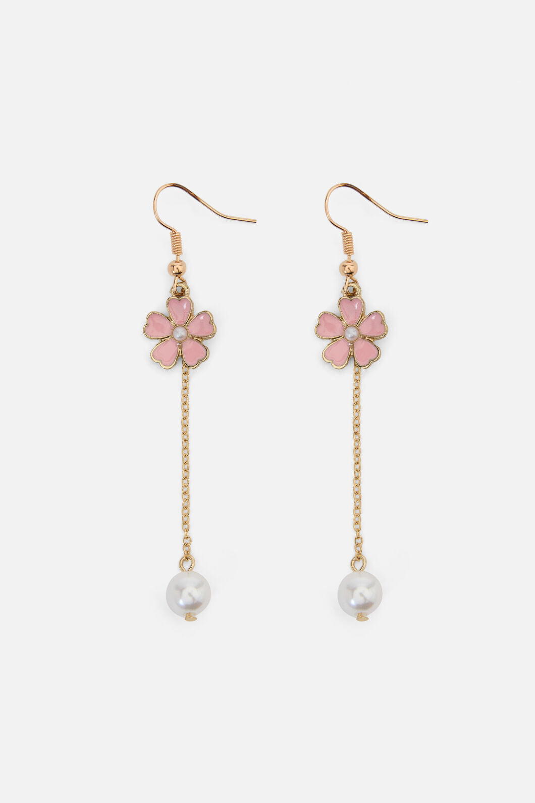 Princess Highway - Blossom & Pearl Earrings - gold