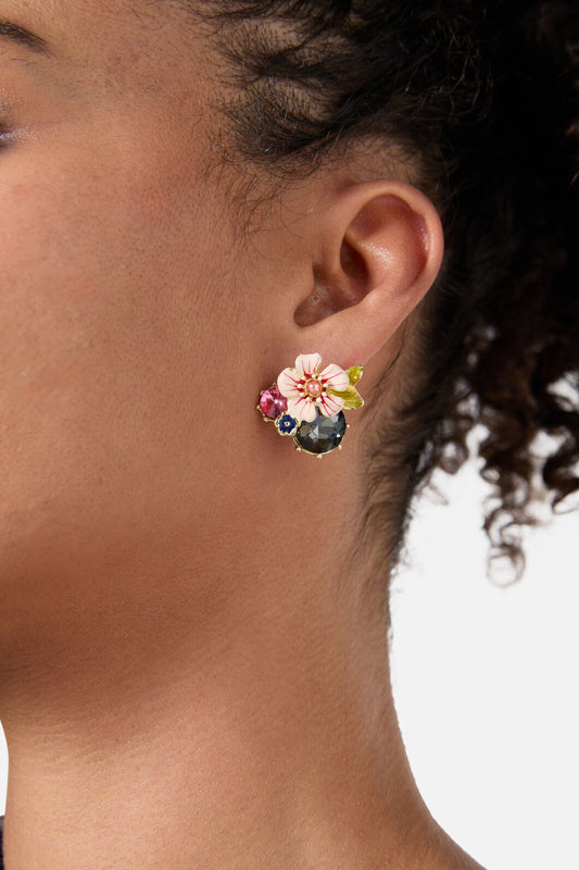 Princess Highway - Gem & Flower Studs - multi