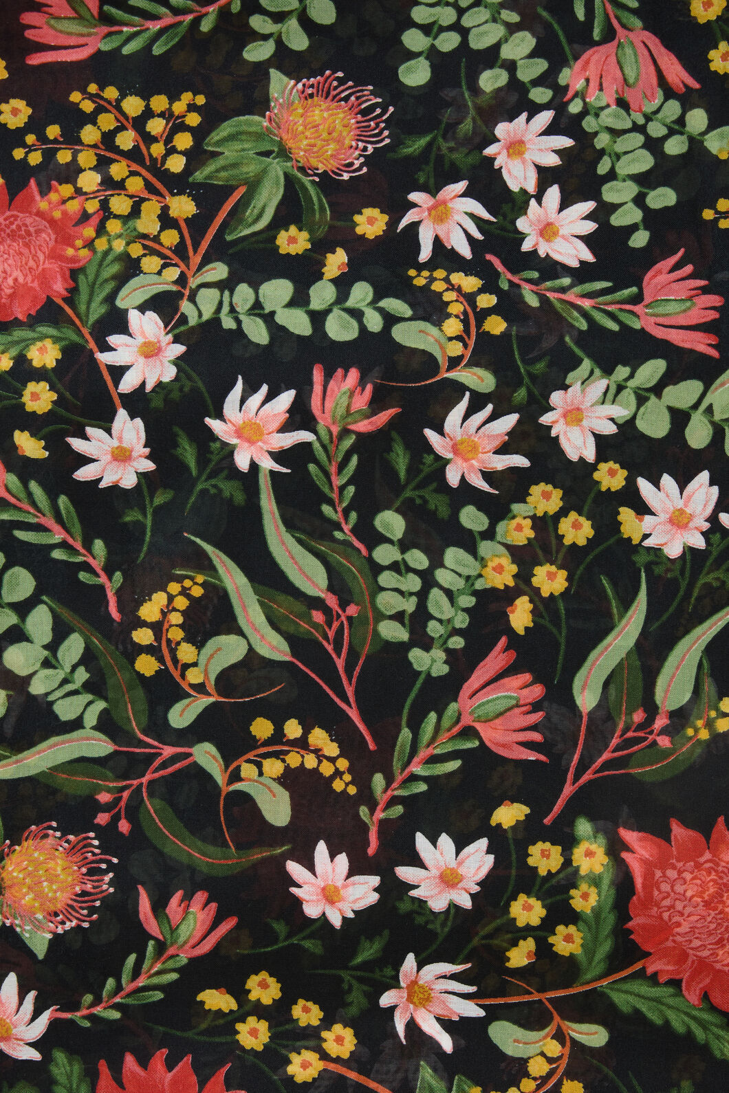 Princess Highway - Opal Native Scarf - black