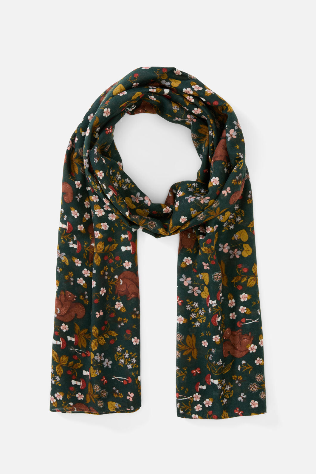 Princess Highway - Squirrel Scarf - green