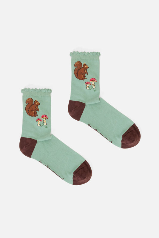 Princess Highway - Squirrel Socks - mint