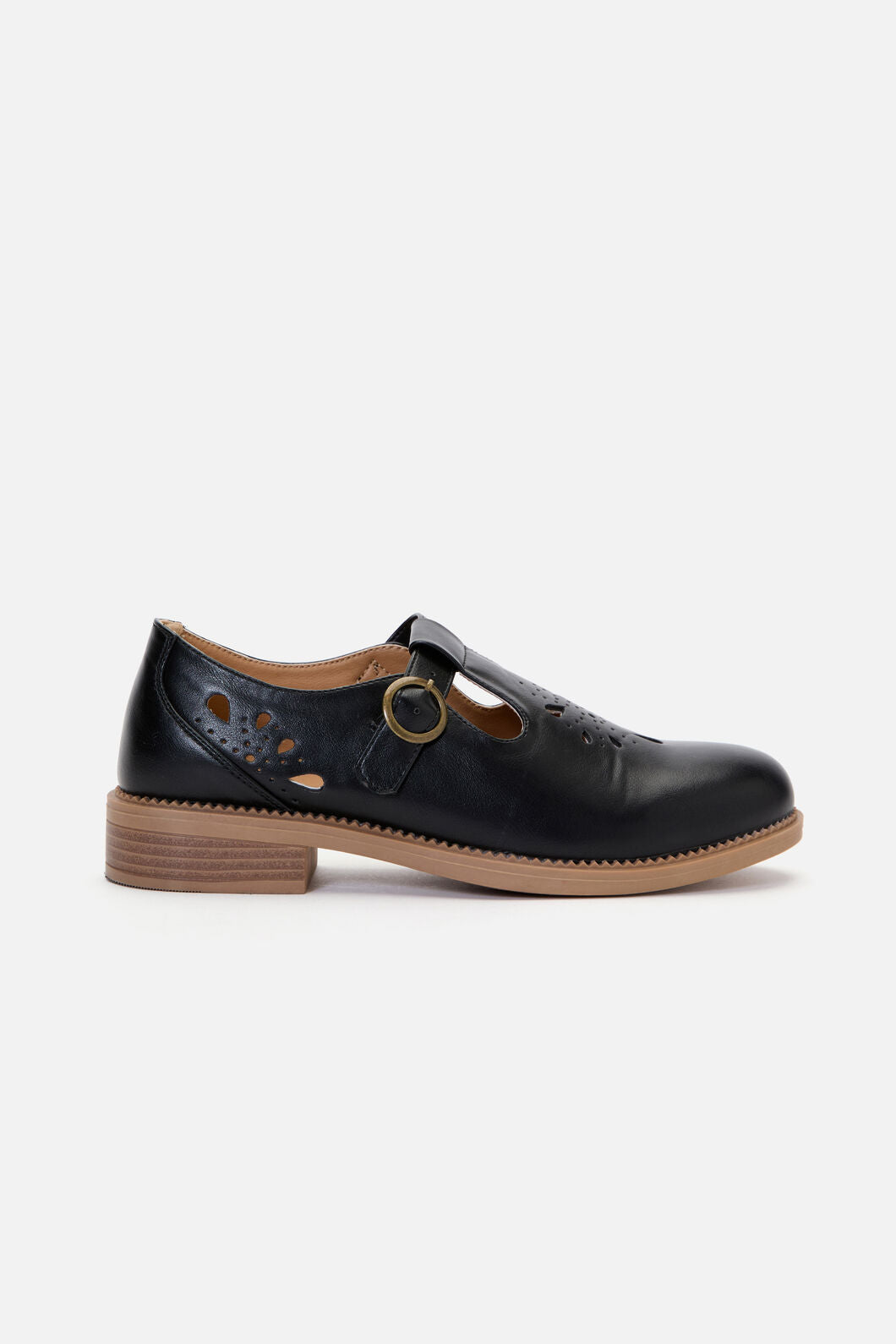 Princess Highway - Black Cut Out Shoe - black