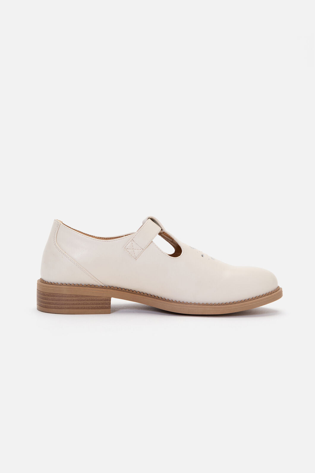 Princess Highway - Cream Cut Out Shoe - cream