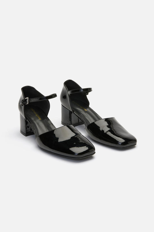 Princess Highway - Black Sweet Buckle Heel - black