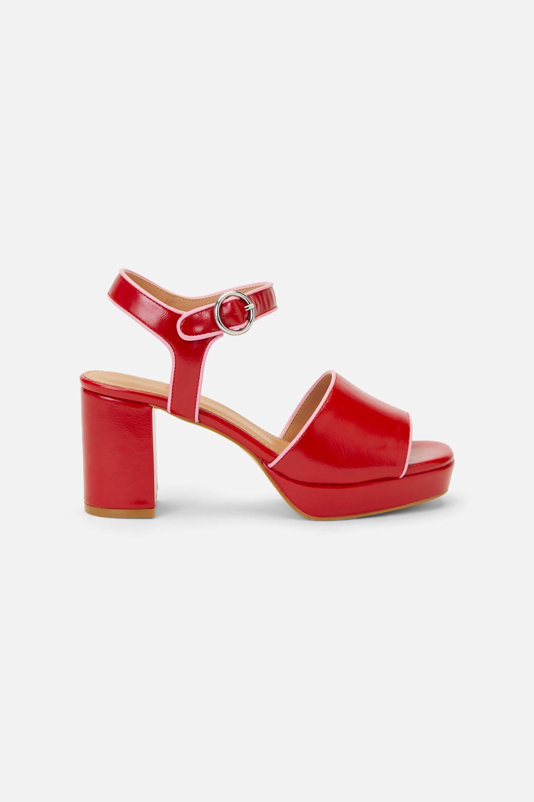 Princess Highway - Red Mary Lou Heel - red