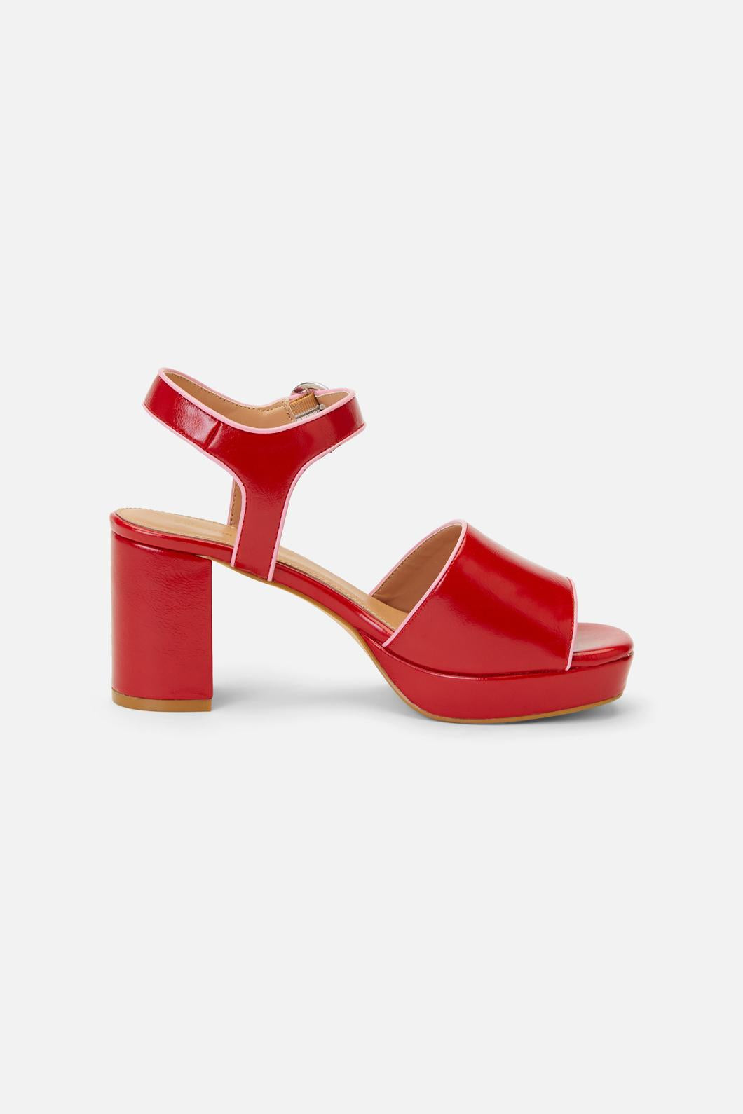 Princess Highway - Red Mary Lou Heel - red