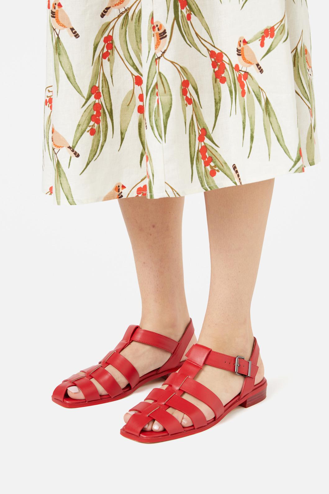Princess Highway - Red Closed Toe Sandals - red
