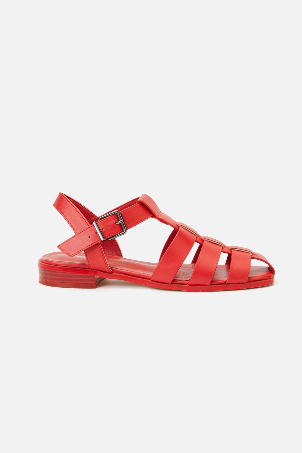 Princess Highway - Red Closed Toe Sandals - red