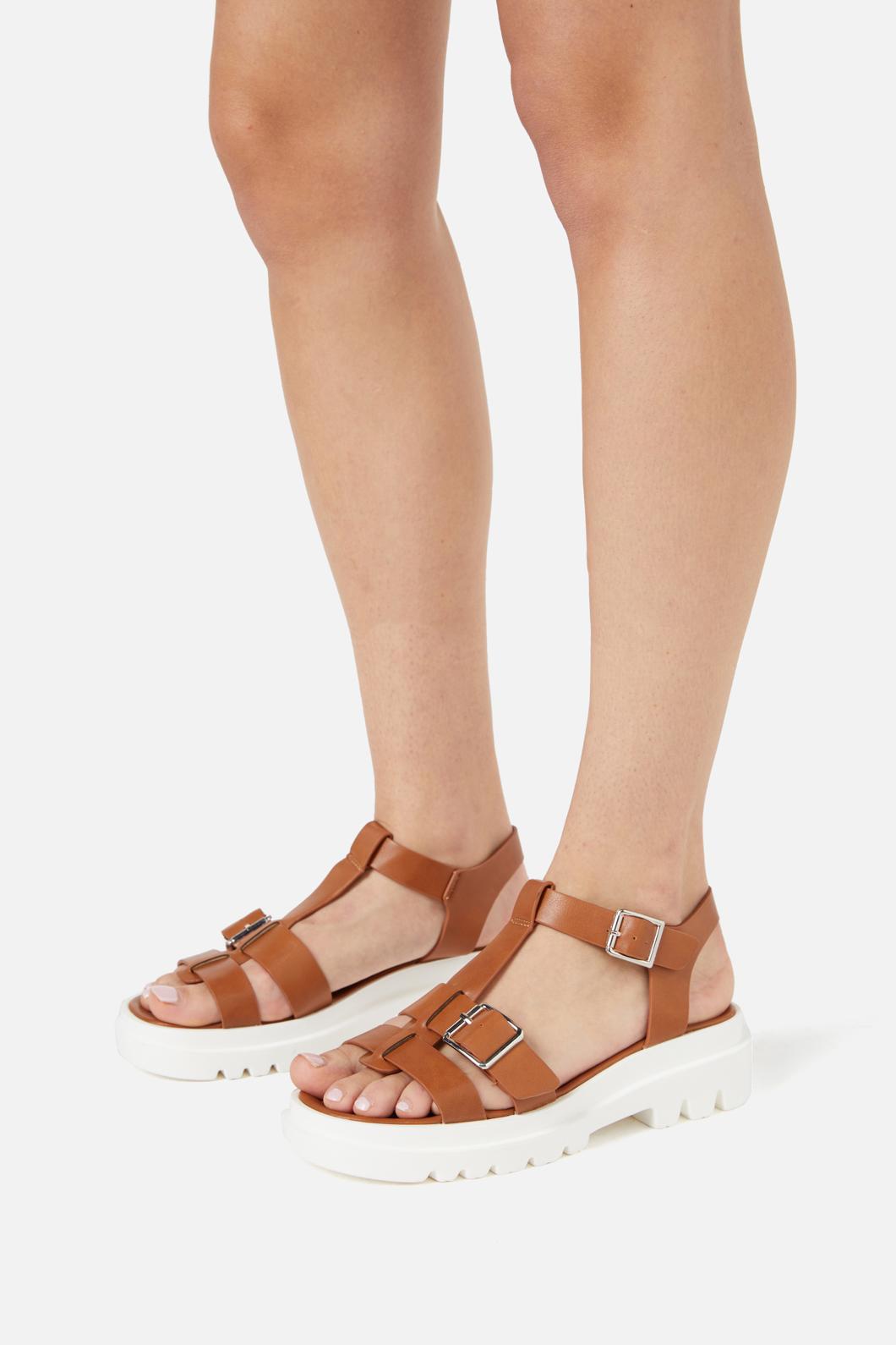 Princess Highway - Tan Open Toe Sandals - tan