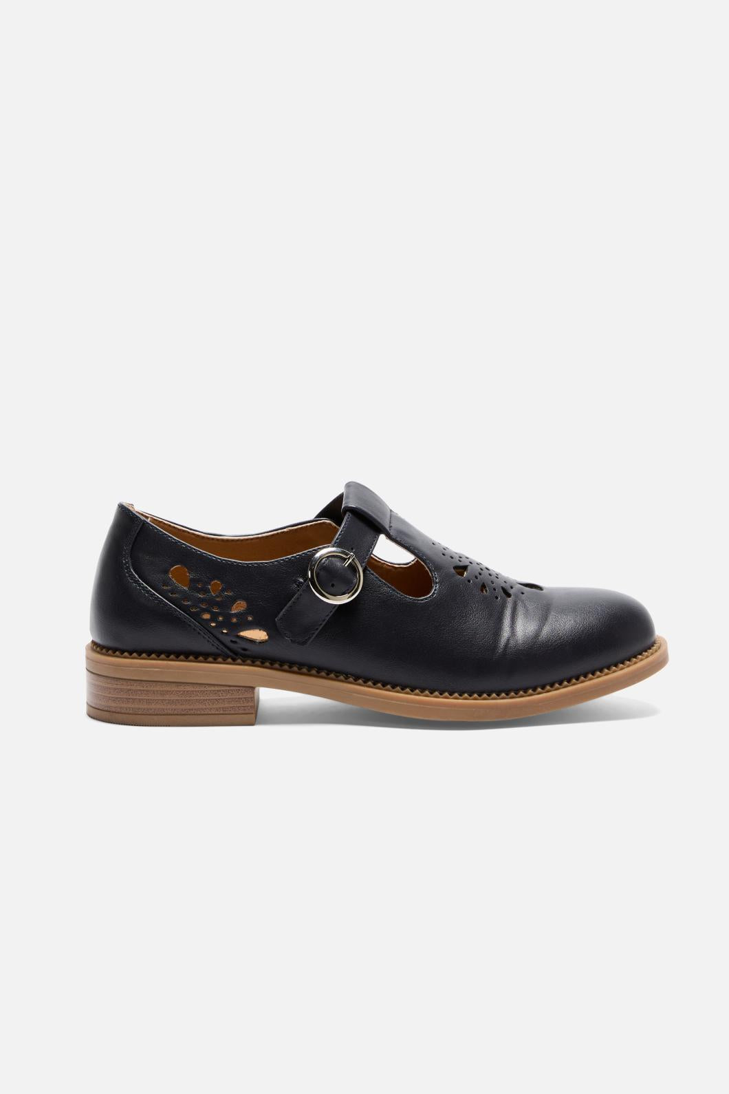 Princess Highway - Navy Cut Out Shoe - navy